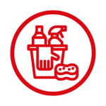 WenigerPutzen WEISS & Volkmer Icon Putzen